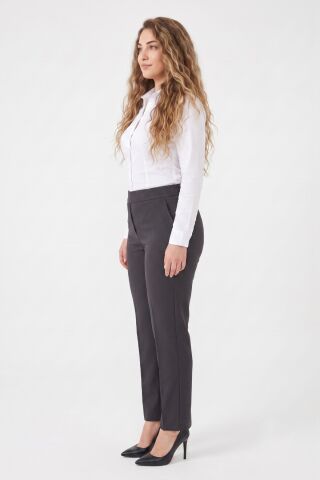 Kadın Büyük Beden Kumaş Pantolon Lastikli 2200 BGL-ST02974