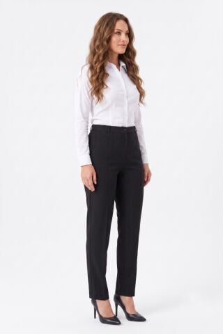 Kadın Kumaş Pantolon Yüksek Bel Klasik BGL-ST01336