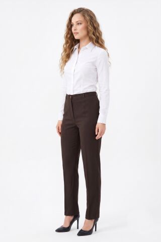 Kadın Kumaş Pantolon Yüksek Bel Klasik BGL-ST01336