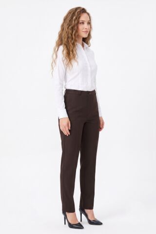 Kadın Kumaş Pantolon Yüksek Bel Klasik BGL-ST01336