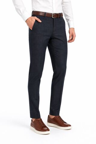 Erkek Kanvas Pantolon Regular Kalıp Mevsimlik BGL-ST05410 FÜME - 48