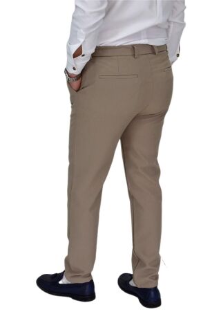 Erkek Beli Lastikli Jogger Pantolon Regular Fit BGL-ST04329 BEJ - 30