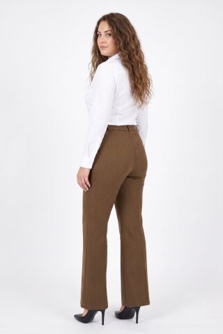 Kadın Kışlık Kumaş Pantolon Balık Srtı İspanyol Paça BGL-ST01072