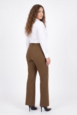 Kadın Kışlık Kumaş Pantolon Balık Srtı İspanyol Paça BGL-ST01072