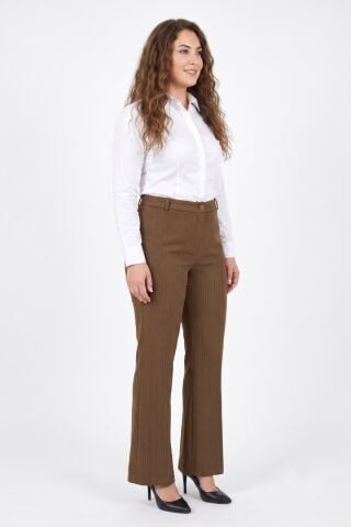 Kadın Kışlık Kumaş Pantolon Balık Srtı İspanyol Paça BGL-ST01072