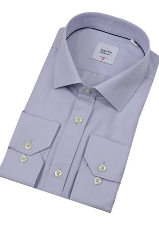 Erkek Slim Fitt Uzun Kol Kulplu Gömlek 2396 BGL-ST04379