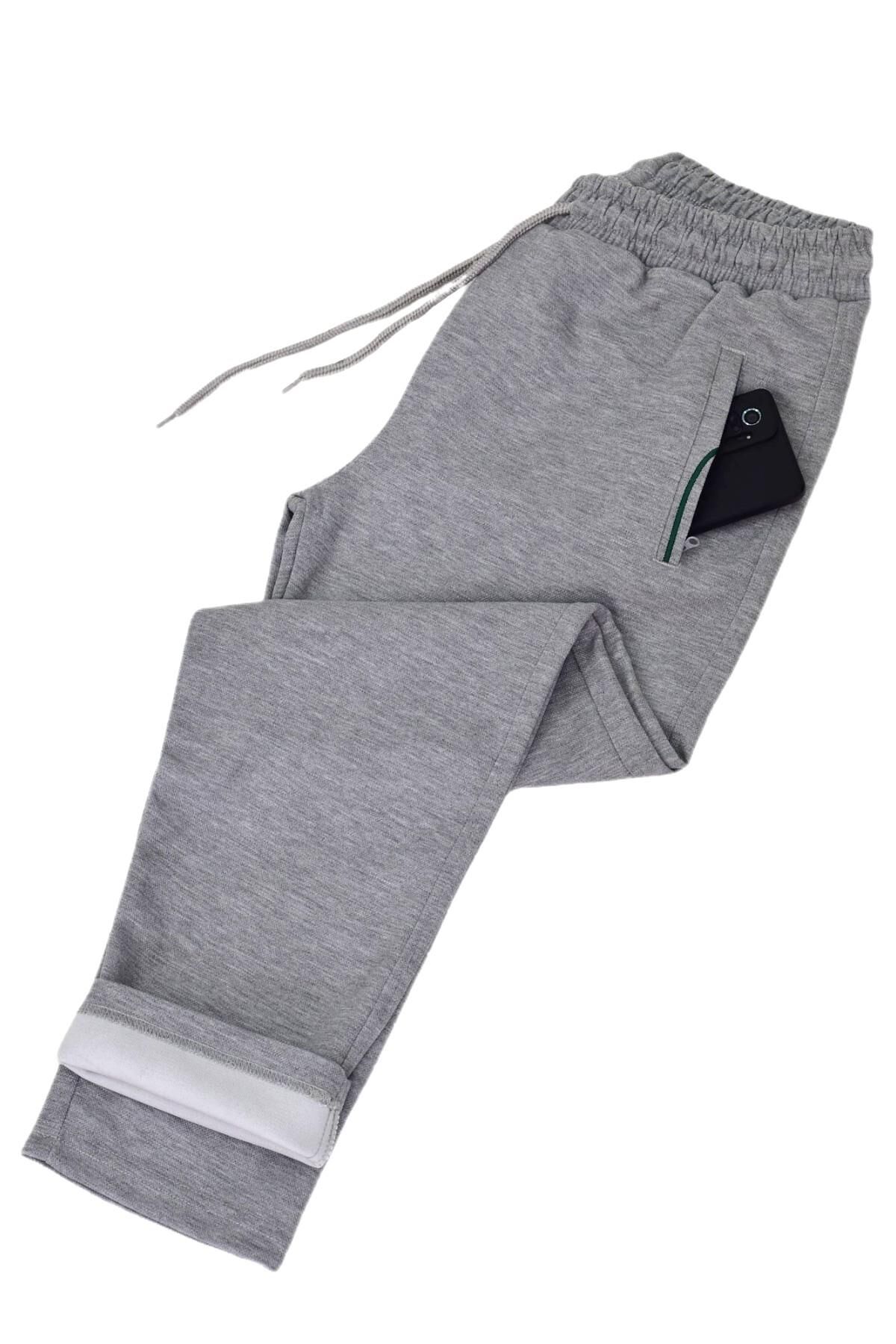 Erkek Eşofman Altı 3247 BGL-ST04785 GRİ - 2XL