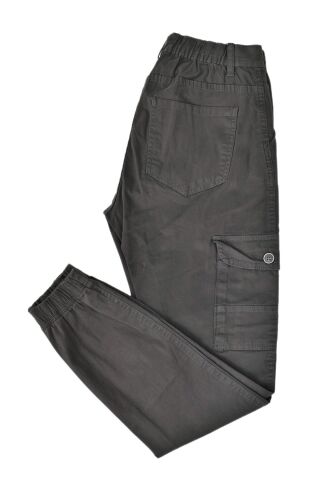 Erkek Paça Lastikli Kanvas Kargo Pantolon BGL-ST03045 HAKİ - 35/32