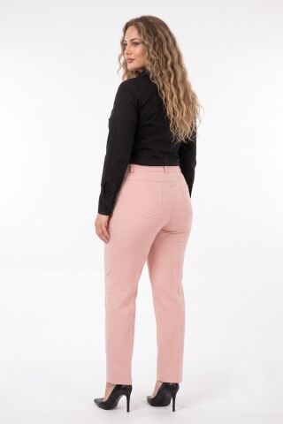 Kadın Kumaş Pantolon BGL-L1450 PUDRA - 52