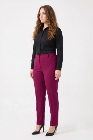 Kadın Kumaş Pantolon Lastikli 1900 BGL-ST01792