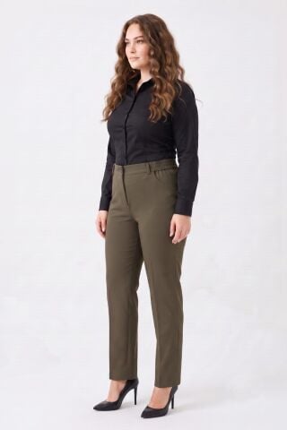 Kadın Kumaş Pantolon Lastikli 1900 BGL-ST01792
