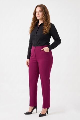 Kadın Kumaş Pantolon Lastikli 1900 BGL-ST01792