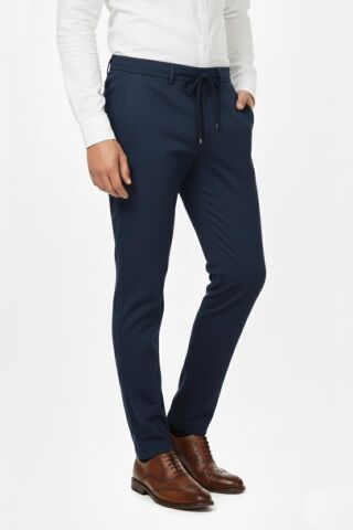 Erkek Kışlık Jogger Regular Fit Pantolon 1256 BGL-ST04973 LACİVERT - 34