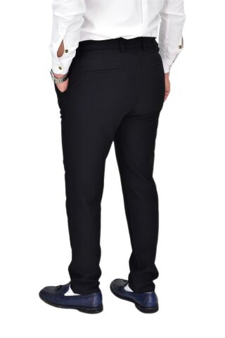 Erkek Beli Lastikli Jogger Pantolon Regular Fit BGL-ST04329 SİYAH - 33/34