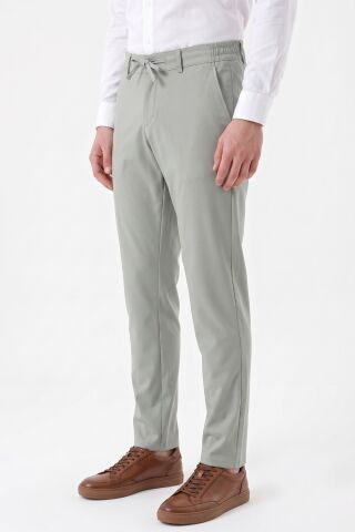 Erkek Regular Kalıp Jogger Pantolon BGL-ST05634 MİNT-YEŞİLİ - 42