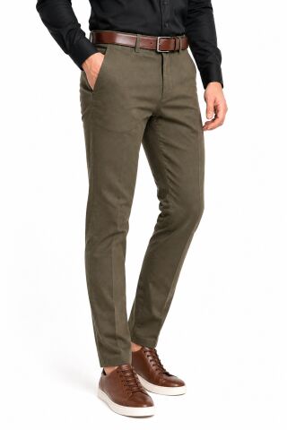 Erkek Kanvas Pantolon Regular Kalıp Mevsimlik  BGL-ST05409 HAKİ - 50