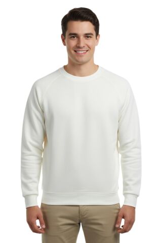 Erkek Spor Reklam Kol Sweatshirt Regular Fit BGL-ST04951 LACİVERT - S