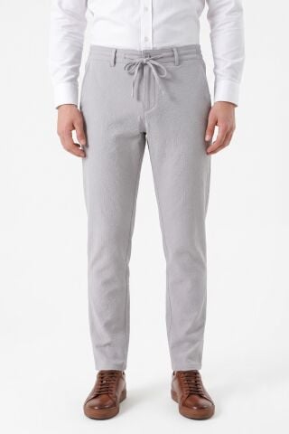 Erkek Regular Kalıp Jogger Pantolon Gofre Kumaş BGL-ST05632
