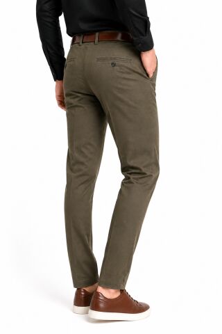 Erkek Kanvas Pantolon Regular Kalıp Mevsimlik  BGL-ST05409 HAKİ - 56