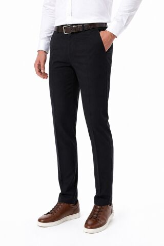 Erkek Kanvas Pantolon Regular Kalıp Mevsimlik  BGL-ST05409 SİYAH - 42
