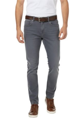 Erkek Comfort  Fit Jeans Pantolon 1601 BGL-ST04969 GRİ - 34