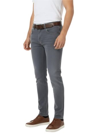 Erkek Comfort  Fit Jeans Pantolon 1601 BGL-ST04969 GRİ - 38