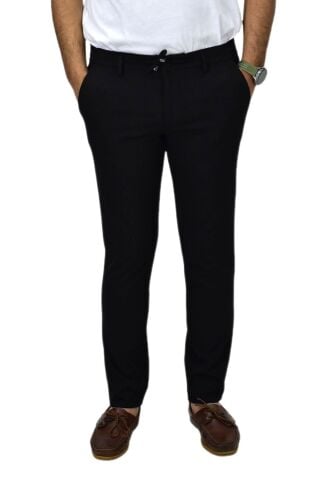 Erkek Siyah Jogger Lastikli Pantolon 1977 BGL-ST03731