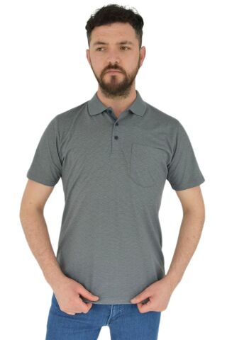 Erkek Polo Yaka Cepli Tişört BGL-ST02794