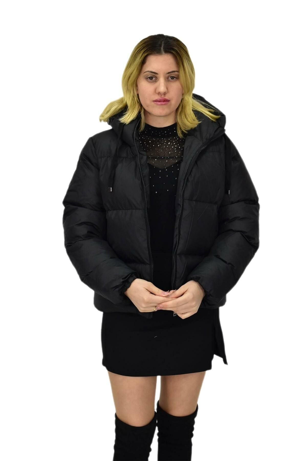 Kadın Spor Kapüşonlu Mont  M5009 BGL-ST03988