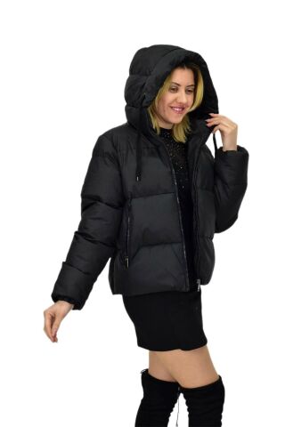 Kadın Spor Kapüşonlu Mont  M5009 BGL-ST03988