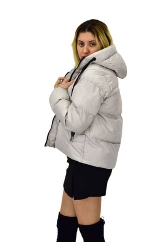 Kadın Spor Kapüşonlu Mont  M5009 BGL-ST03988