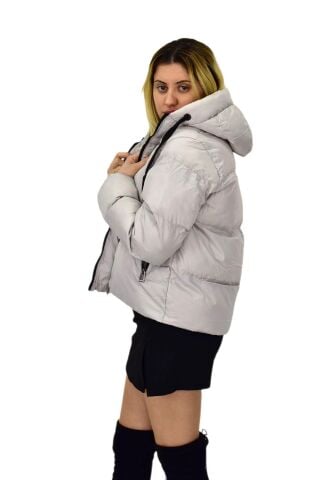 Kadın Spor Kapüşonlu Mont  M5009 BGL-ST03988