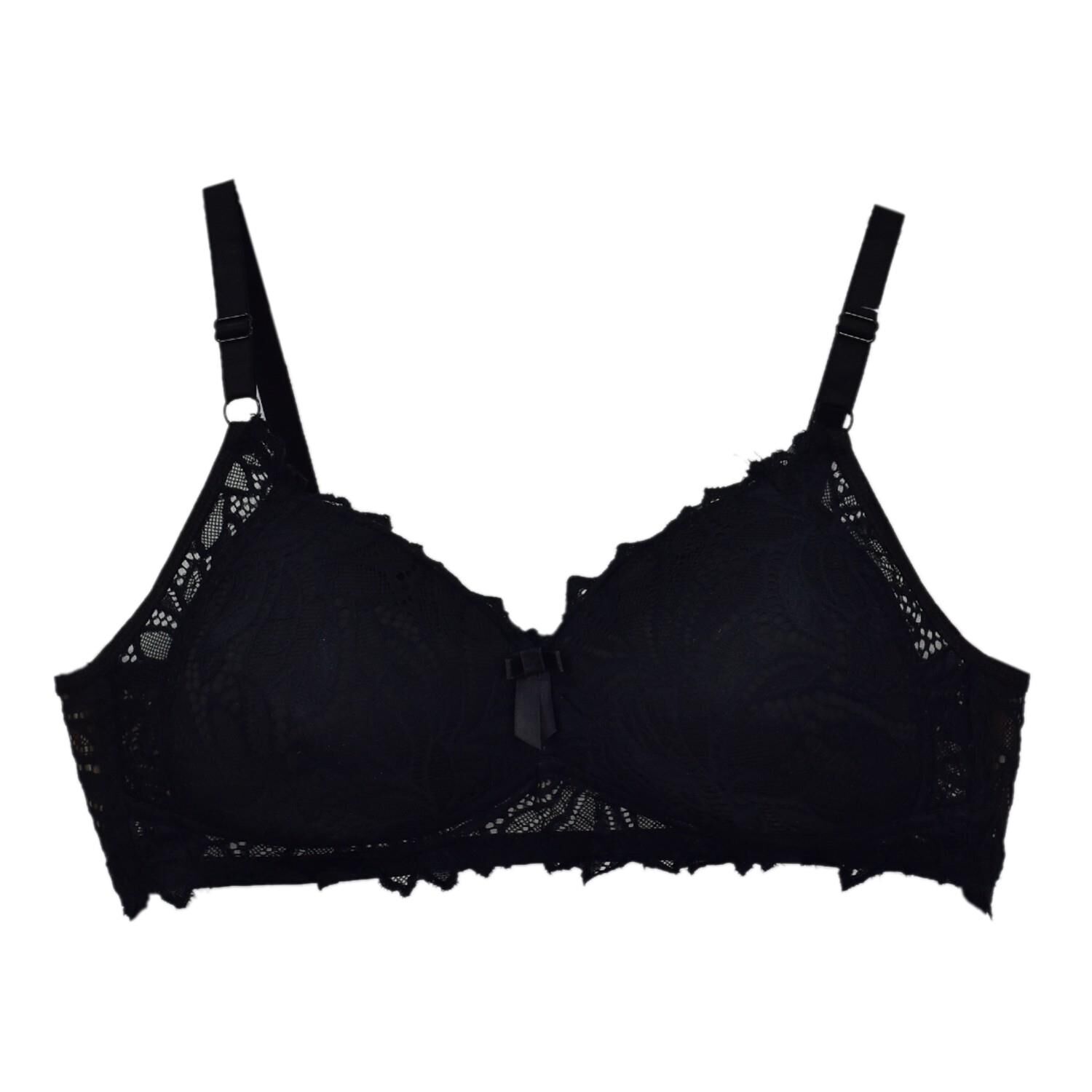 Kadın Silikonlu Sütyen B Cup ER5227-C BGL-ST04347 SİYAH - 105 C