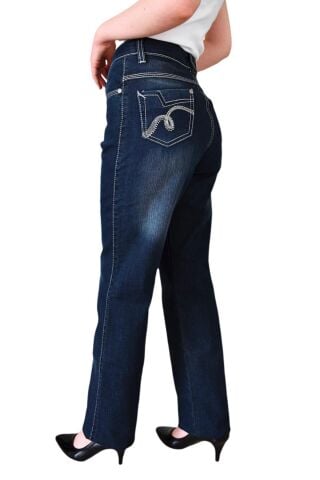 Kadın Jean Pantolon Yüksek Bel BGL-997 LACİVERT - 29/32