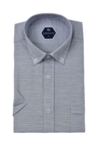 Erkek Klasik Tek Cepli Kısa Kol Gömlek BGL-ST04554