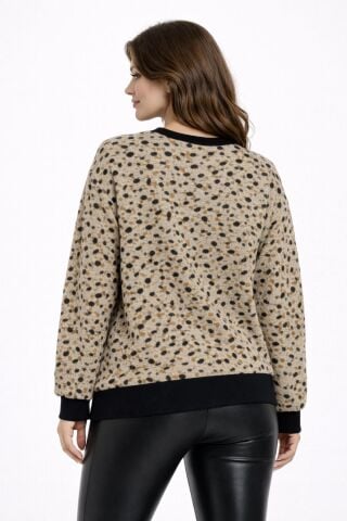 Kadın Yumoş Sıfıryaka Sweatshirt BGL-ST05319