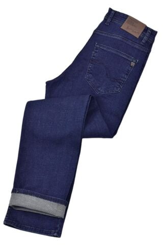 Erkek Regular Fit Jeans Pantolon 320 BGL-ST04199 LACİVERT - 32