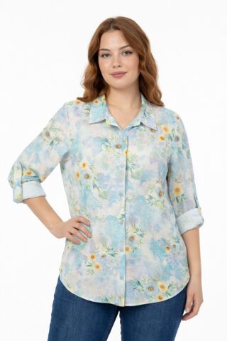 Kadın Uzun Kol Gömlek BGL-ST04665