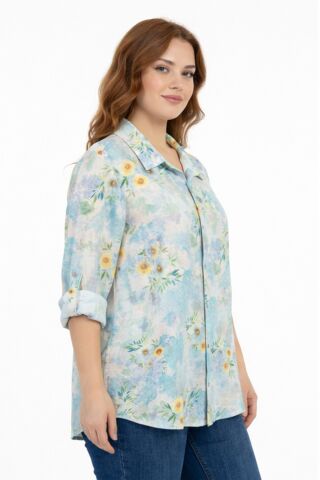 Kadın Uzun Kol Gömlek BGL-ST04665