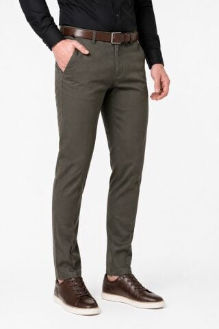 Erkek Kanvas Pantolon Regular Kalıp Yazlık BGL-ST05393 HAKİ - 50