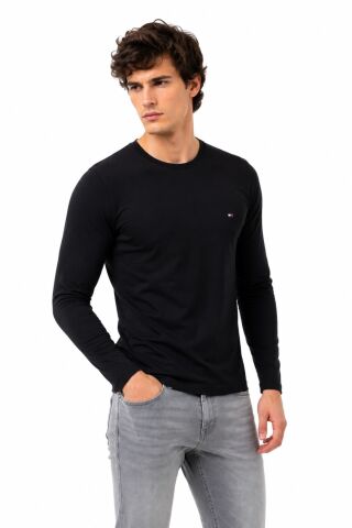Erkek Sıfıryaka Mevsimlik Body Sweatshırt BGL-ST05447 SİYAH - L