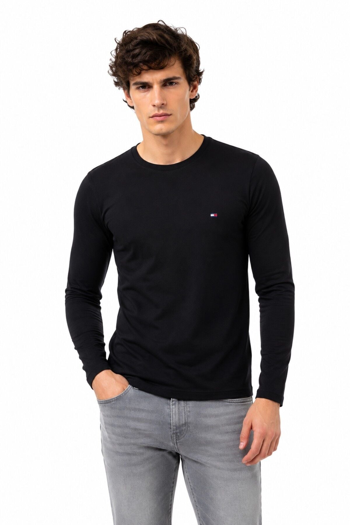 Erkek Sıfıryaka Mevsimlik Body Sweatshırt BGL-ST05447 SİYAH - 2XL