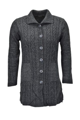 Kadın Cepli Triko Yakalı Hırka BGL-ST04126