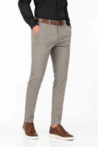 Erkek Kanvas Pantolon Regular Kalıp Yazlık BGL-ST05393 TAŞ - 50