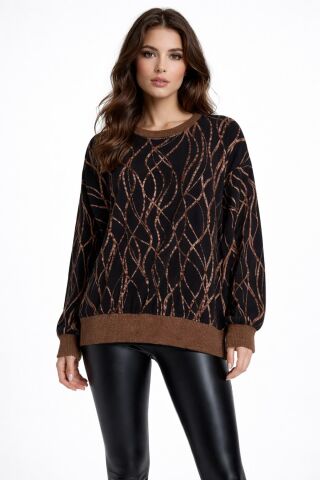 Kadın Yumoş Sıfıryaka Sweatshirt BGL-ST05317