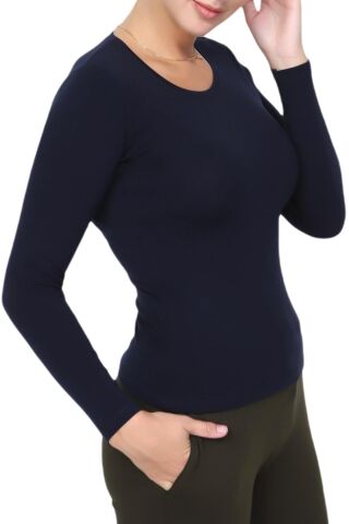 Kadın Uzun Kollu Basic Body BGL-ST01155 BEYAZ - XL