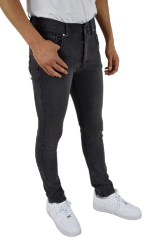 Erkek Silim Fit Jeans Pantolon 1502 BGL-ST02912 FÜME - 31/32