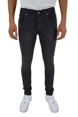 Erkek Silim Fit Jeans Pantolon 1502 BGL-ST02912 FÜME - 33/32