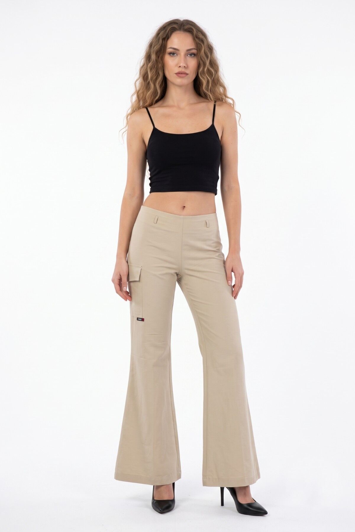 Kadın Keten Pantolon BGL-ST01385