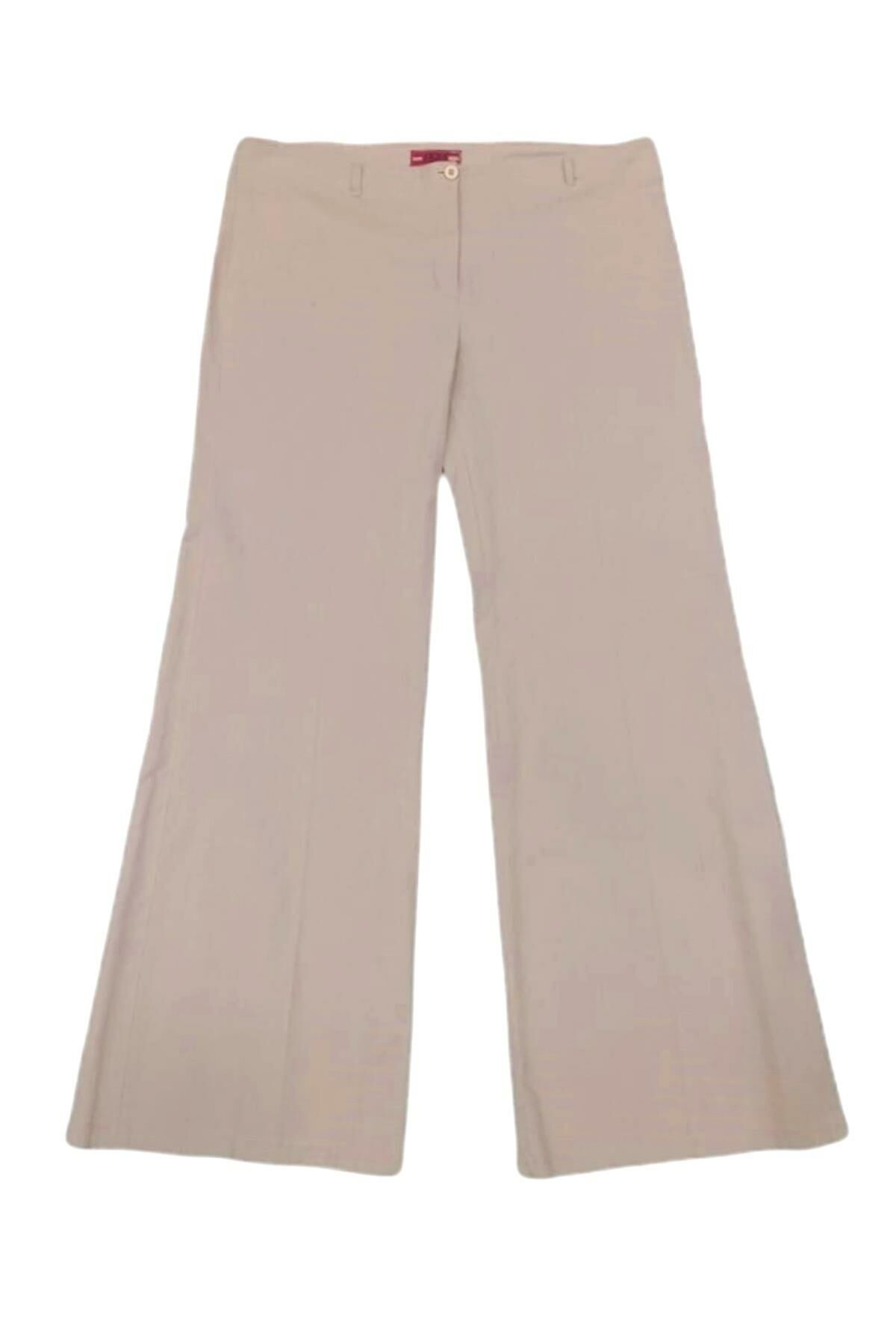 Kadın Keten Pantolon Keten BGL-ST01386